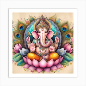 Ganesha 11 Art Print