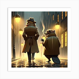 Investigation Art Print