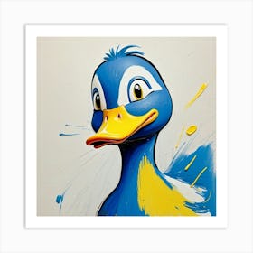 Duck Painting 8 Art Print