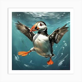 Puffin 5 Art Print