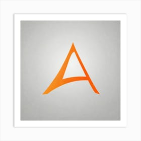 Letter A Art Print