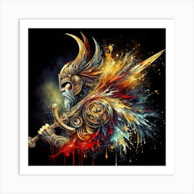 Viking Warrior 1 Art Print