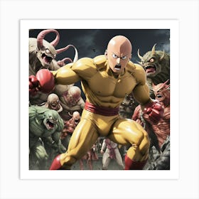 One Punch Man Art Print