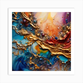 Abstract - Abstract Stock Videos & Royalty-Free Footage Art Print