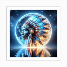 Native American Heritage Art Collection 6 Art Print