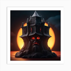 Haunted Castle Art Print