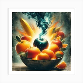Fruit Bowl 1 Art Print