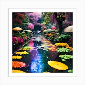 Lily Pond Art Print