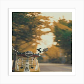 Vespa Art Print