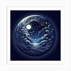 Ocean Waves Art Print