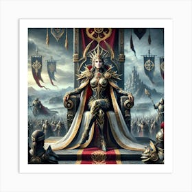 Queen Sorath Conqueror Vision Art Print