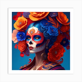 Day Of The Dead 10 Art Print