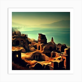 Turkish Ruins Art Print