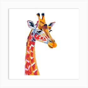 Giraffe 02 Art Print