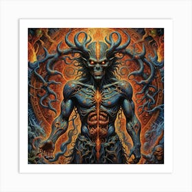 Demons And Demons 1 Art Print