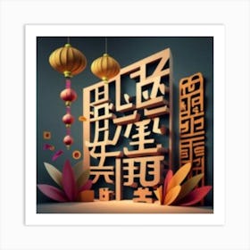 Chinese New Year Art Print