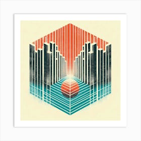 Cityscape Art Print