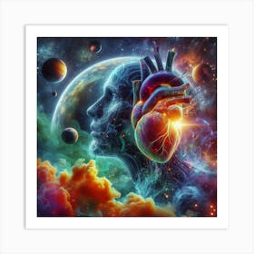 Heart Of The Universe 1 Art Print