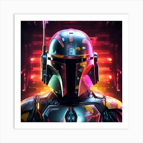 Star Wars Boba Fett 1 Art Print