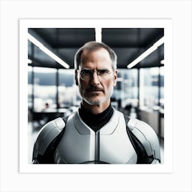 Steve Jobs 79 Art Print