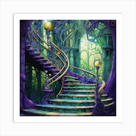 Stairway To Heaven 4 Art Print