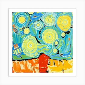 Starry Night 28 Art Print