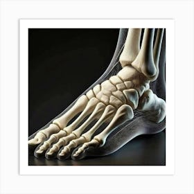 Foot Anatomy Art Print