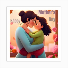 Happy mother's Day Art Print