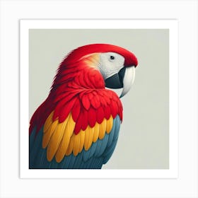 Parrot 12 Art Print