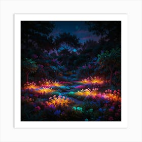 Fairytale Forest 38 Art Print