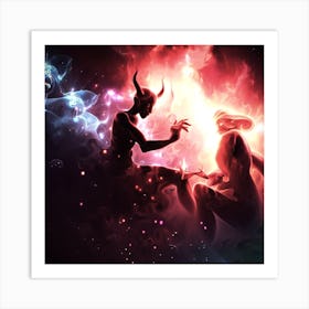 Dance Of Elementals Art Print