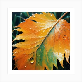 Autumn Leaf 2 Art Print