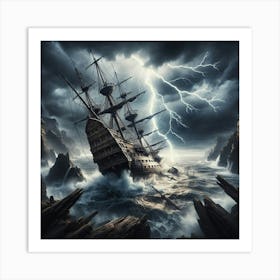 Violent Storm Art Print