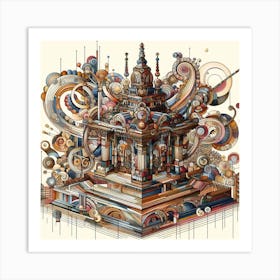 Temple Art Print