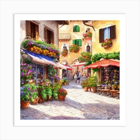 Florence Alley Art Print