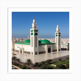 Islamic Mosque In Morocco Art Print