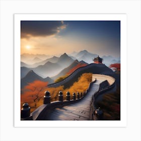 CHINESE FRONTIER Art Print