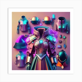 Sci-Fi Illustration Art Print