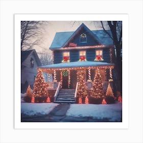 Christmas Decorations 11 Art Print