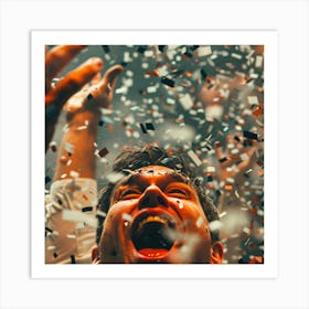 Confetti Party Art Print