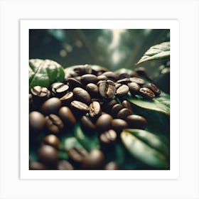 Coffee Beans 44 Art Print