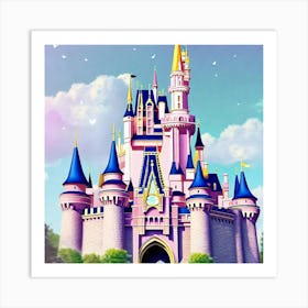 Cinderella Castle 65 Art Print