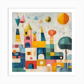 Cityscape 1 Art Print