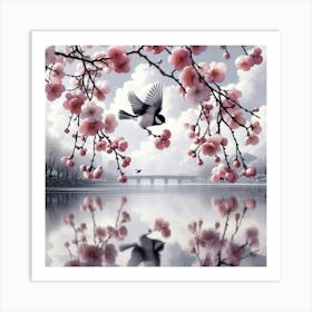 Cherry Blossoms 5 Art Print