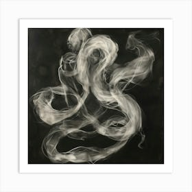 Smoke 4 Art Print