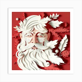 Santa Claus 6 Art Print