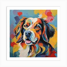 Bernese Mountain Dog Art Print