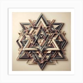 Geometric Art Art Print