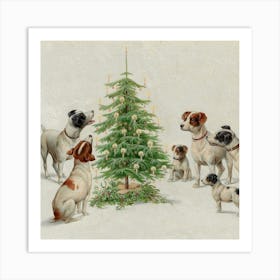 Vintage Christmas 28 Art Print