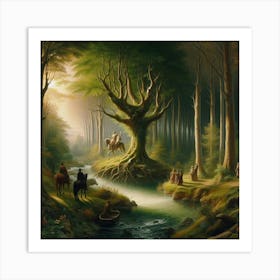 Forest 6 Art Print